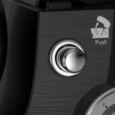 ويننج ستار محضرة طعام , سعة 5 لتر , عجانة , مفرمة  , خلاط  , درع سكب , 6 سرعات مع النبض ,  2000 واط , اسود فضي , م/ ST-5305