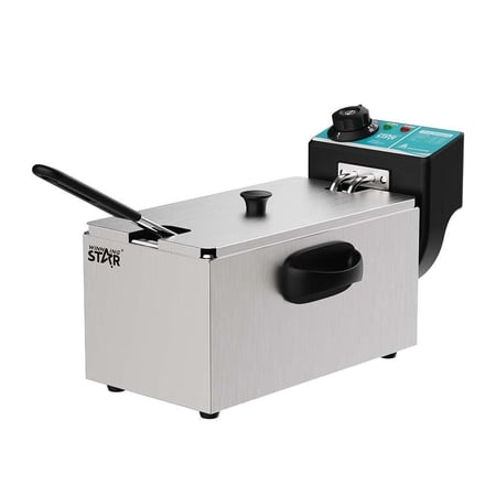 ويننج ستار قلاية كهربائية ، سعة 4 لتر , سطح غير لاصق , 2000 واط , ابيض , م/ ST-9203