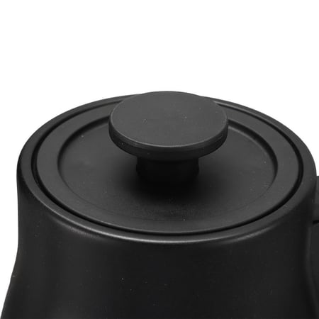 ويننج ستار غلاية كهربائية استانلس ستيل , سعة 1.2 لتر , لتحضير الشاي والقهوة بالتقطير ,  1500 واط , أسود , م/ ST-6006