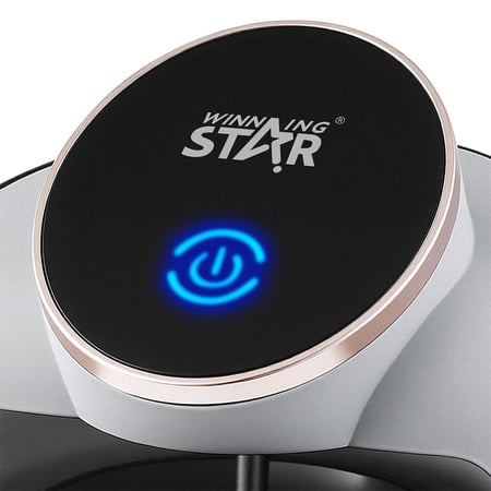 ويننج ستار ، ماكينة قهوة تركي , سعة 250 مل , 550 واط , فضي