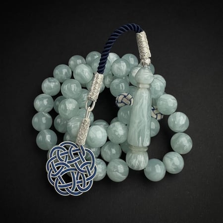 ثلجي معرق - طربزونة وفواصل فضة