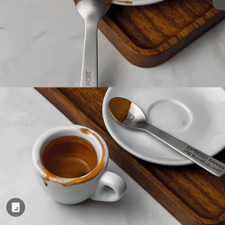 حفر ملاعق اسبريسو