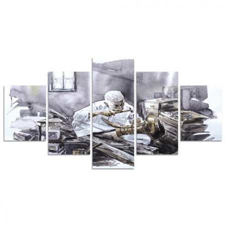 طقم 5 لوحات مقسمة #G51026