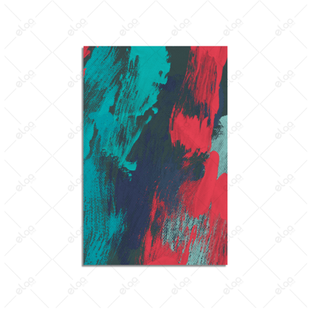 لوحات فن تجريدي بألوان متعددة