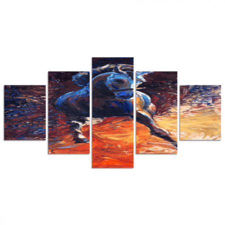 طقم 5 لوحات مقسمة #G51061