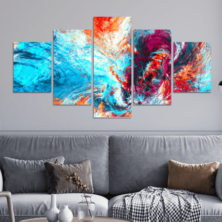 طقم 5 لوحات مقسمة #G5562