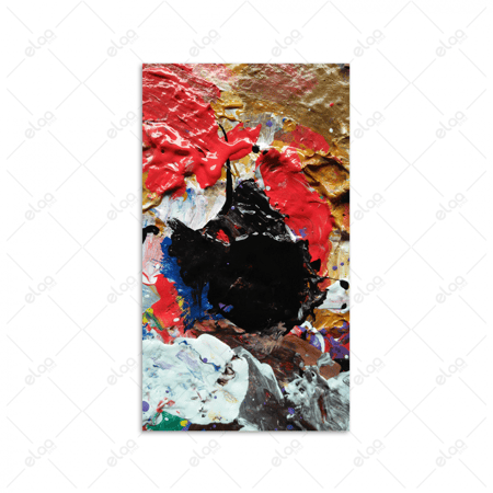 (MDF) لوحة فن تجريدي بألوان متعددة
