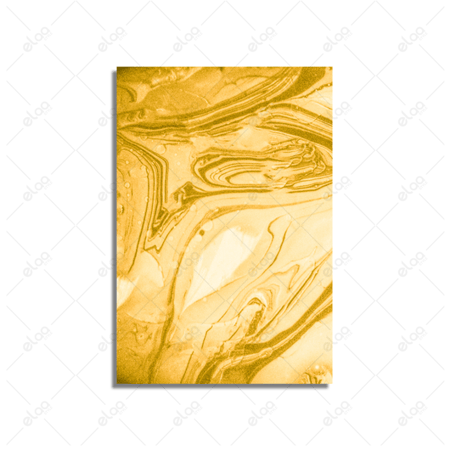 لوحات فن تجريدي باللون الأصفر