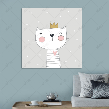 لوحة فنية دب أمير