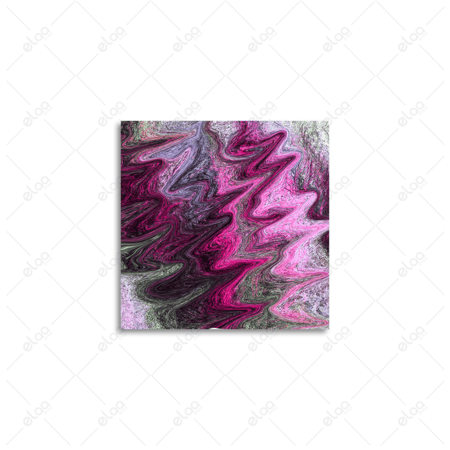 لوحة فن تجريدي بألوان متعددة