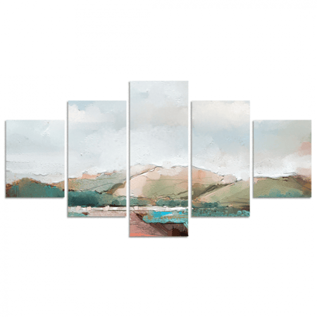 طقم 5 لوحات مقسمة #G5431