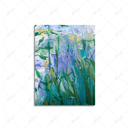 لوحات فن تجريدي زهور مرسومة يدويا