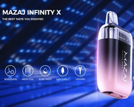 مزاج انفنتي اكس - Mazaj Infinity X 9K