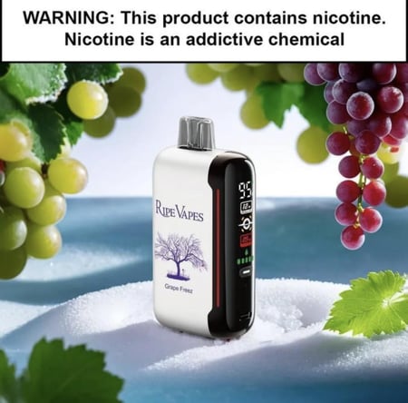 سحبة رايب فيب 20000  ا  RIPE VAPES 20MG