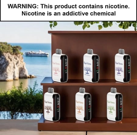 سحبة رايب فيب 20000  ا  RIPE VAPES 20MG