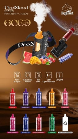 برو مود ديلايت بود شيشة - Promood Delight 6k puffs