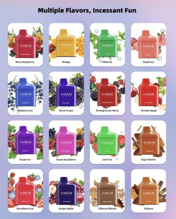 مزاج سوتش بود 12000 سحبة MAZAJ SWITCH PODS 50MG