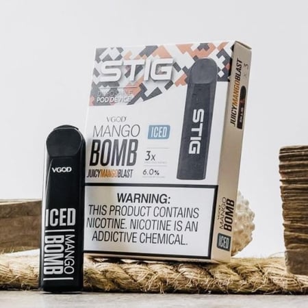 في قود ستيج 300 موش 60 نيكوتين 3حبات