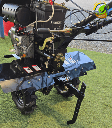 حراثة تربة محرك ديزل 12 حصان شركة كامه الايطاليه