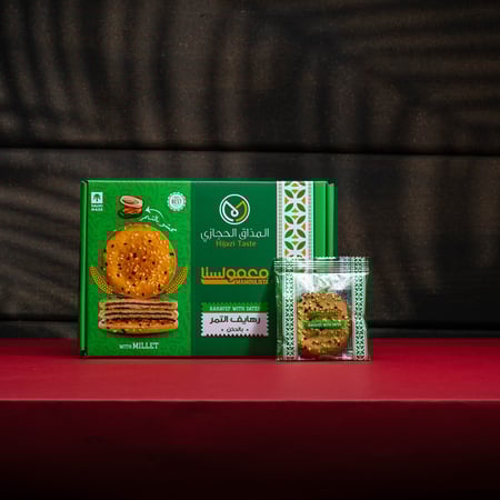 رهايف التمر بالدخن