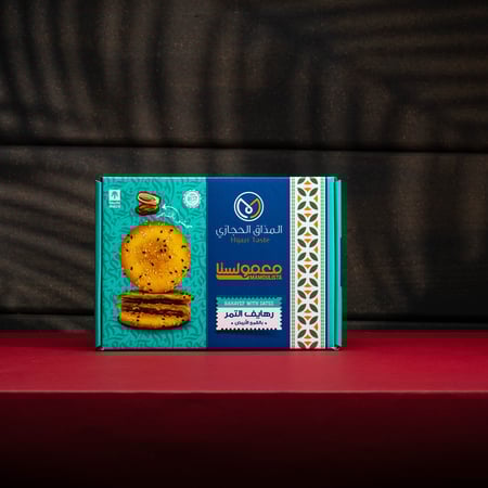 رهايف التمر بالقمح الابيض - 450 جرام