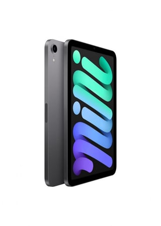 ايباد ميني الجيل السادس، واي فاي و شريحة، 8.3 بوصة، 256 جيجا، رمادي