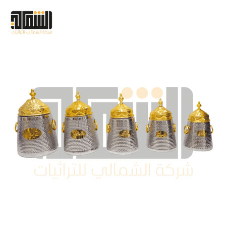 سكريات ستيل كتابه طقم 5 قطع