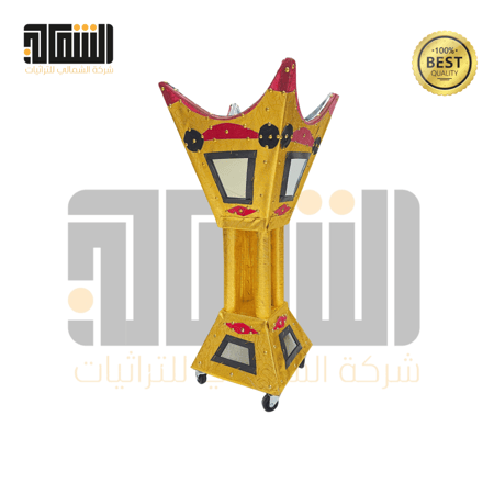 مبخرة كبيرة بعجلات مقاس 77