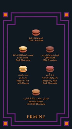 ماكرون ايرماين صغير 12 قطعه