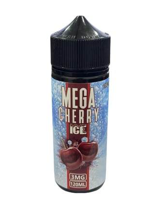 cx vape نكهة ميجا كرز ايس MEGA CHERRY ICE 120ml