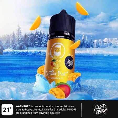 سي اكس فيب نكهة سولت كابتن فروت مانجو ايس Captain Fruit MANGO ice