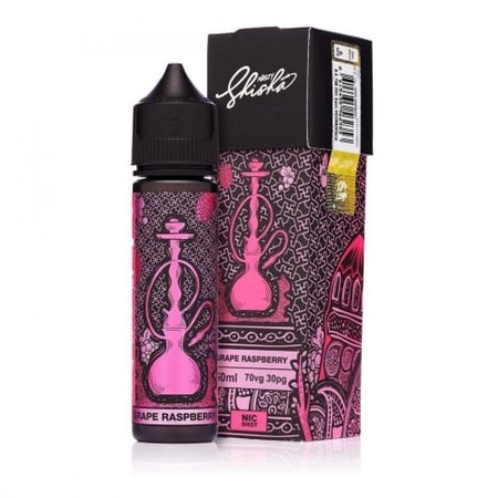 نكهة ناستي شيشة عنب توت -NASTY SHISHA GRAPE RASPBERRY -60ML