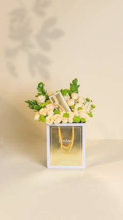 شوكلت بستاني مع ورد