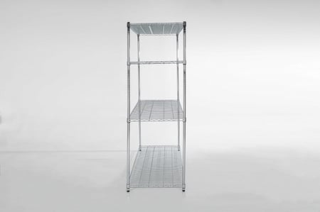 استاند رفوف كروم العرض180سم×العمق60سم×الارتفاع200سم