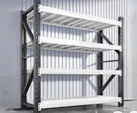 رفوف مستودعات حمولة ٣٠٠ كجم