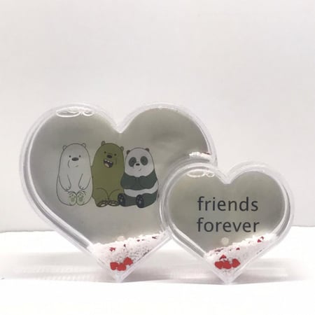 بلورة قلبين