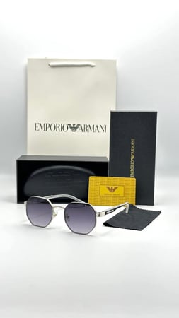 نظاره ARMANI رجالي السيلفر