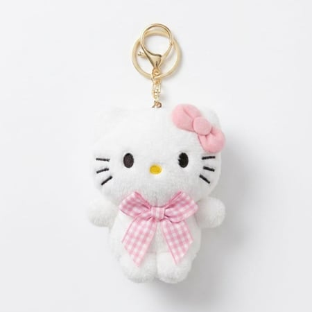 هيلو كيتي سلسلة مفاتيح دمية محشية  من الصوف الناعم