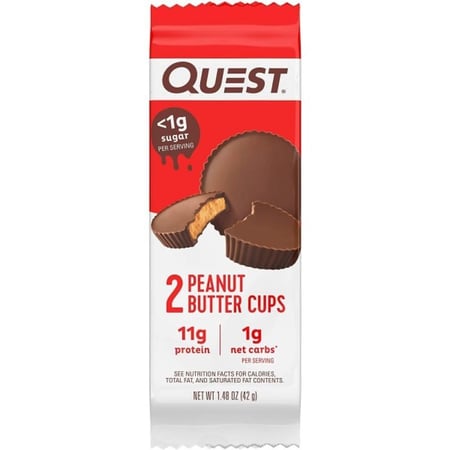 كويست أكواب الفول السوداني - QUEST PEANUT BUTTER CUPS