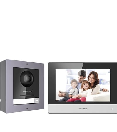 انتركوم آي بي يدعم الواي فاي شاشة 7 انش  من هيكفيجن مع التركيب والبرمجة (الرياض)