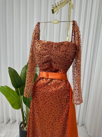 فستان سهره أنيق/ترتر سهره