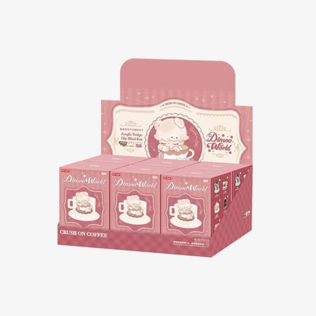 مجموعة DIMOO Crush on Coffee مغناطيس ثلاجة بالحبة (عشوائية)