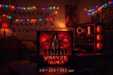 stranger things light box