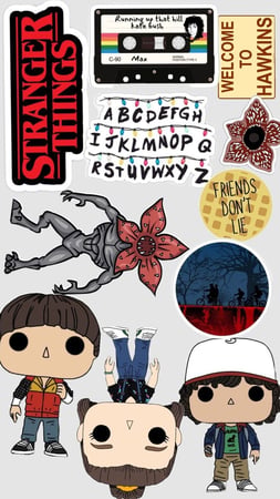 ستيكرstranger things