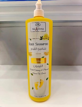 ماكس دونا شامبو القدم برائحة الليمون1000مل