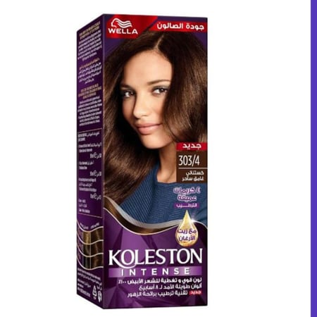 صبغة كوليستون 303/4 ( كستنائي غامق )