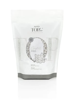 شمع إيتال واكس توب لاين كريستال للبشرة الحساسة بدون شرائح – 750 جرام (Italwax Top Line Crystal Film Wax)