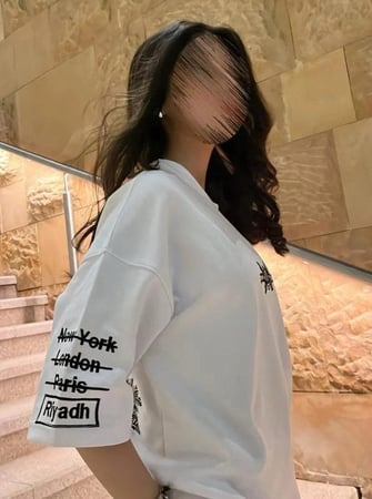تيشرت اليوم الوطني اوفر سايز  نسائية