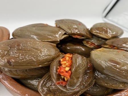 مكدوس حراق بلمسة سعودية | 700 جرام