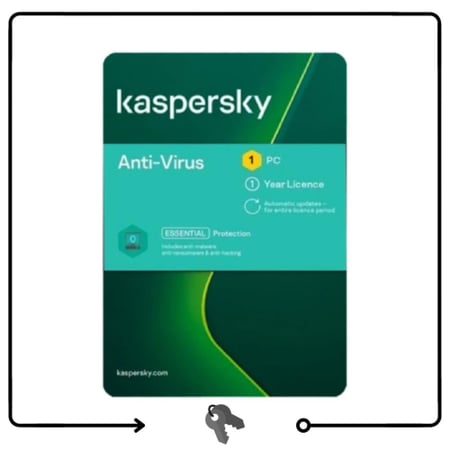 كاسبرسكي انتي فيروس Kaspersky Antivirus Security سنة لجهاز واحد